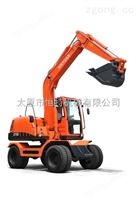 新源XY90小型輪式挖掘機(jī)
